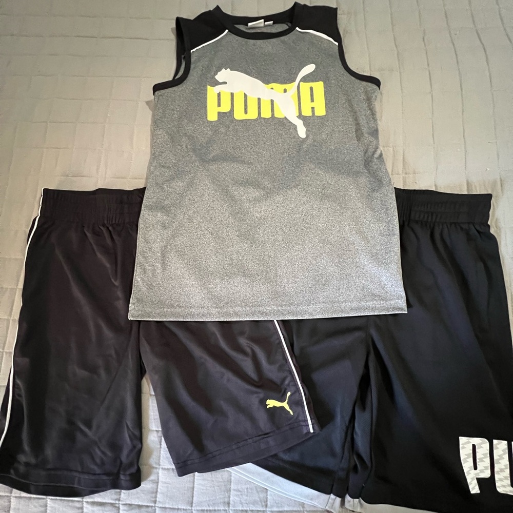 ⭐️3/$30⭐️ EUC 3 piece boys Puma set size L
